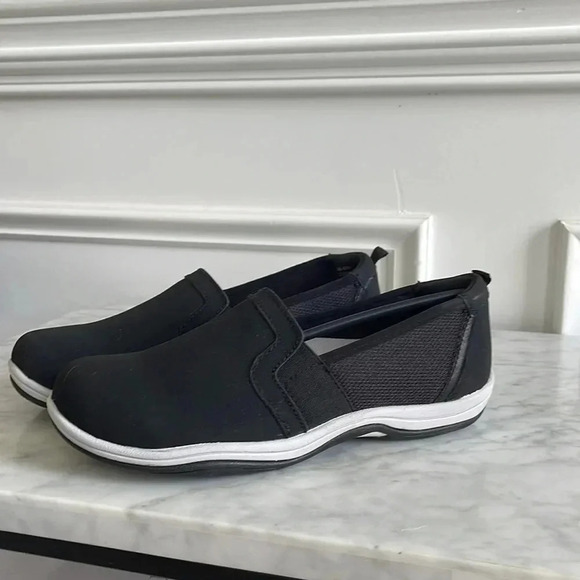 easy street Shoes - Easy Street Sport Women Mollie Slip On Sneaker Flats- Black